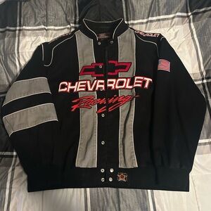 Chevrolet Racing Black & Red Jacket (Fits like XL)
